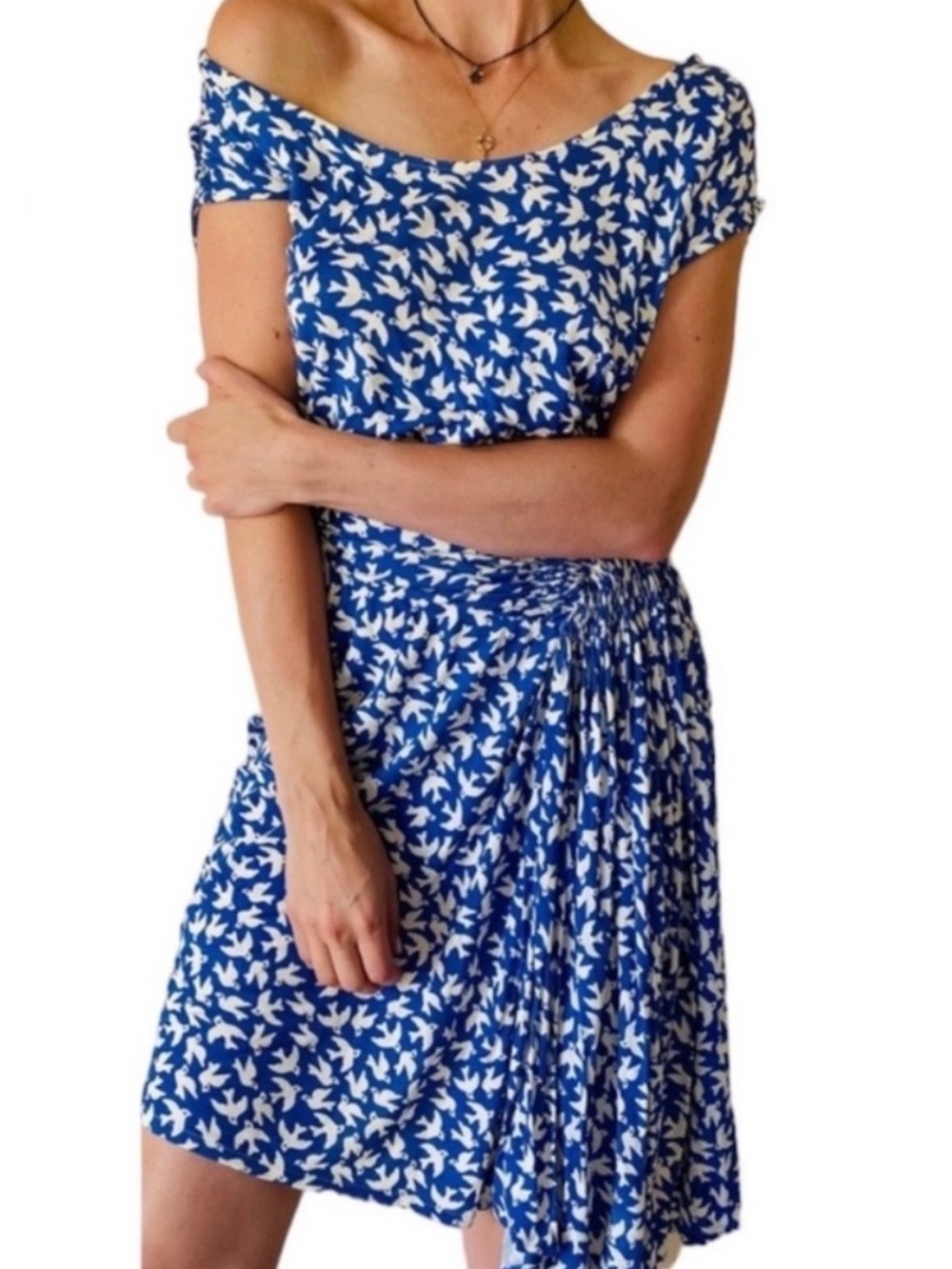Leifnotes for Anthropologie "Blue Dove" Dress